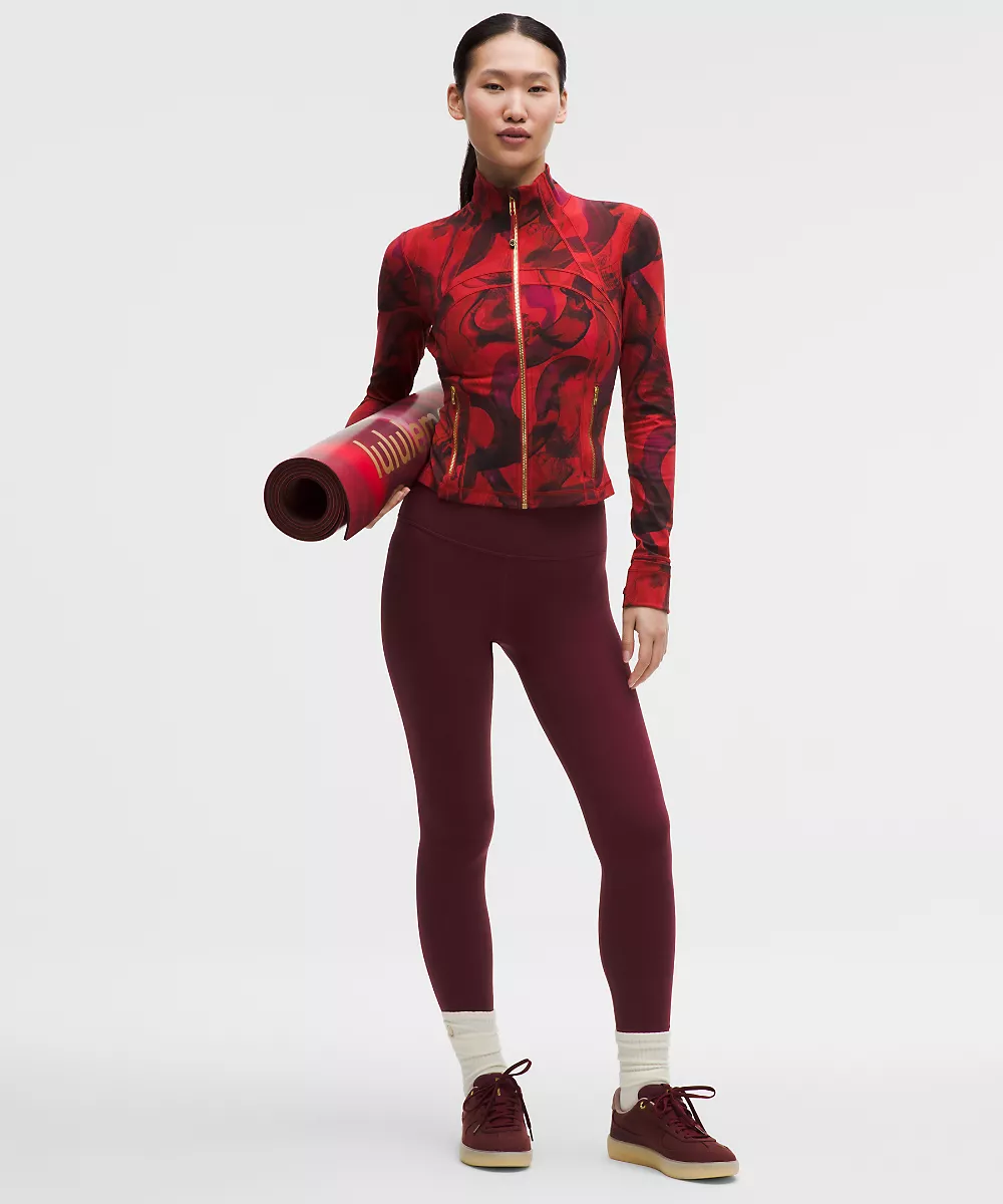 Nouvel An lunaire lululemon Align™ pantalon taille haute 25" — Burgundy Bay, view 1