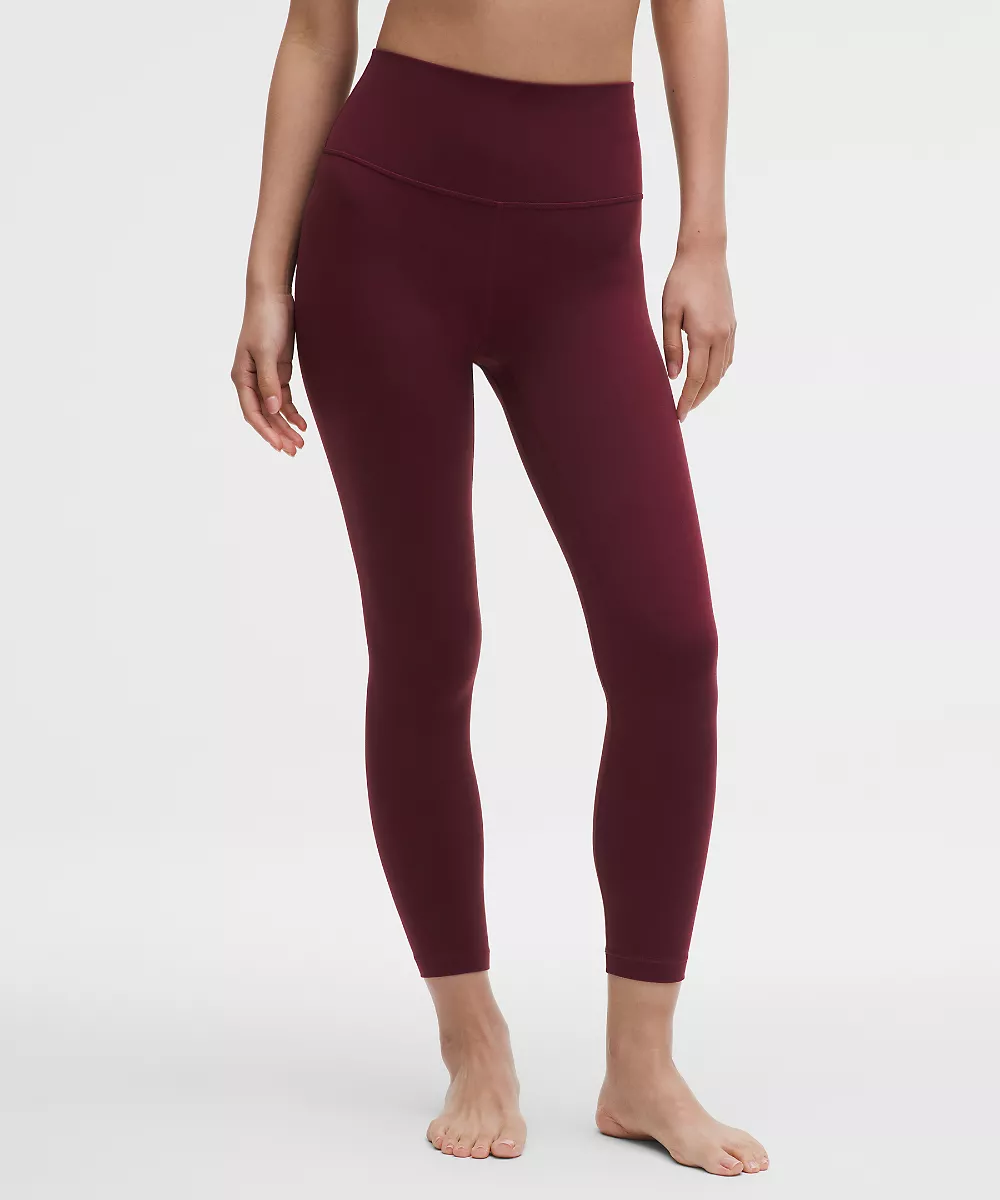 Nouvel An lunaire lululemon Align™ pantalon taille haute 25" — Burgundy Bay, view 2
