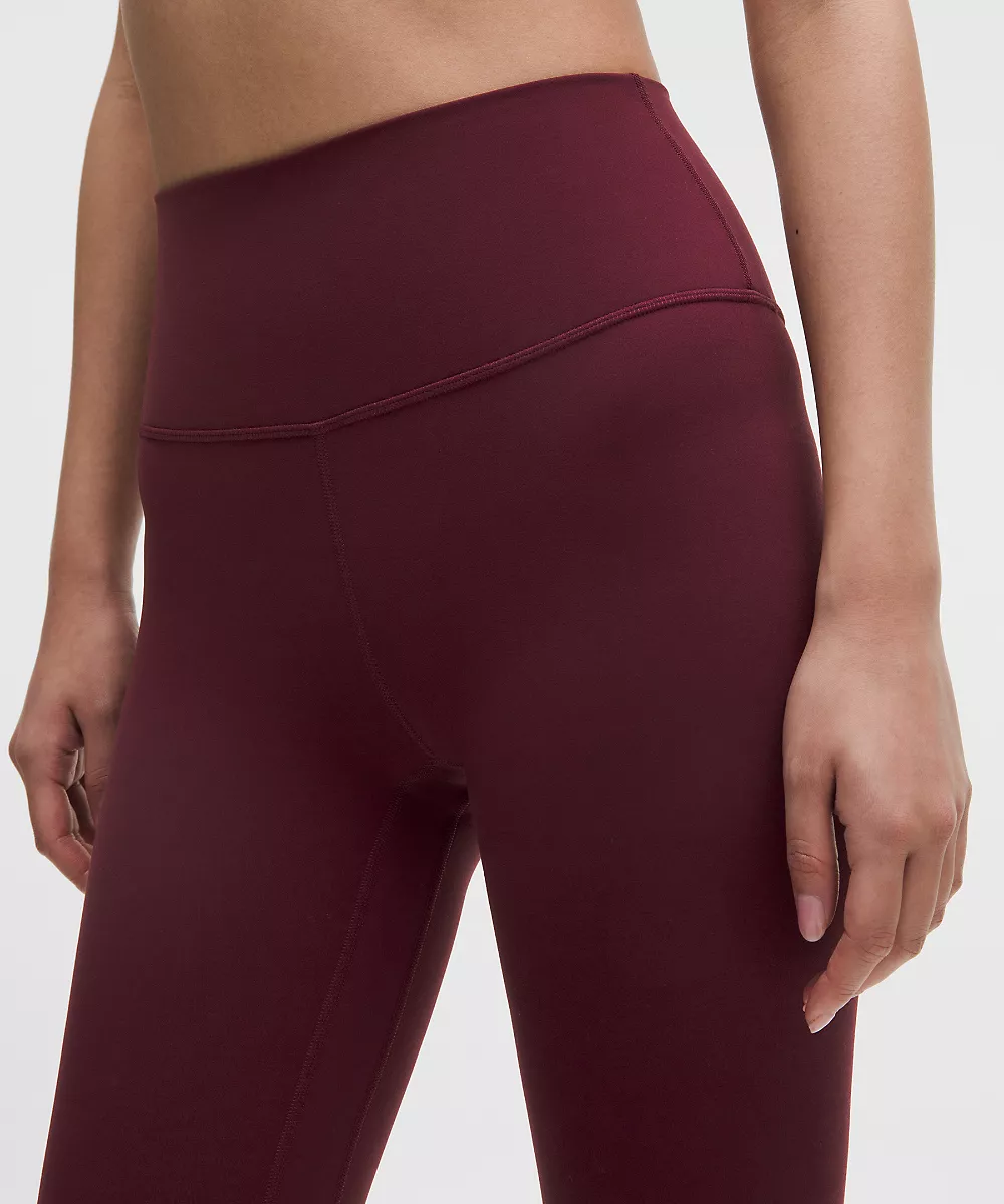Nouvel An lunaire lululemon Align™ pantalon taille haute 25" — Burgundy Bay, view 4