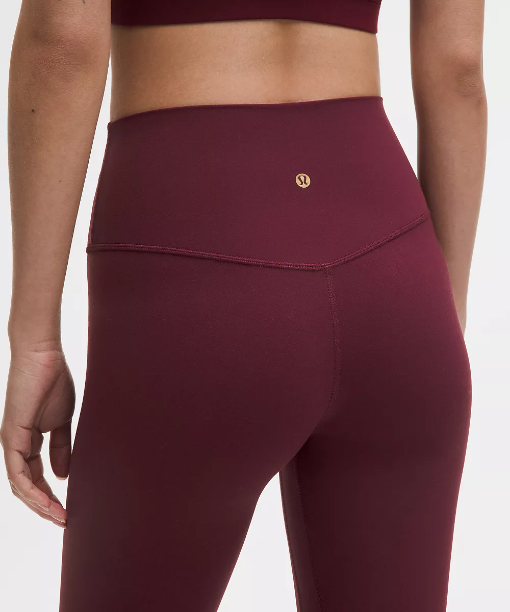 Nouvel An lunaire lululemon Align™ pantalon taille haute 25" — Burgundy Bay, view 5