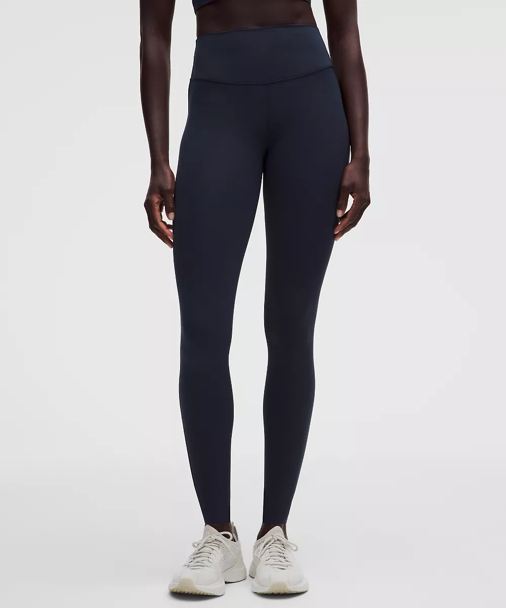 Legging Unrestricted Power taille haute 28" — True Navy, view 2