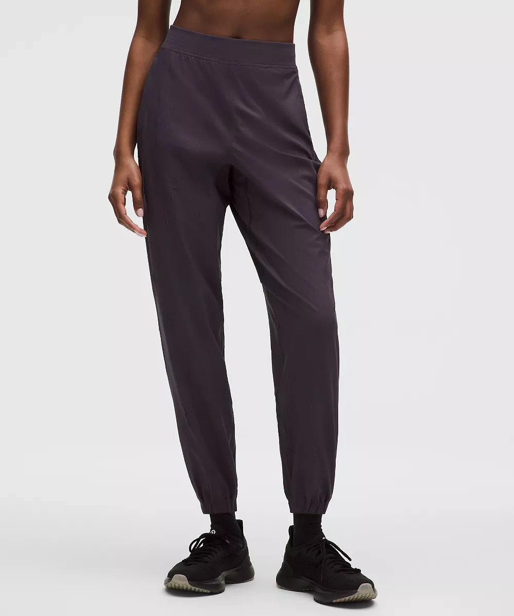 Jogging taille haute Adapted State Regular *Crinkle — Atmospheric Purple, view 2
