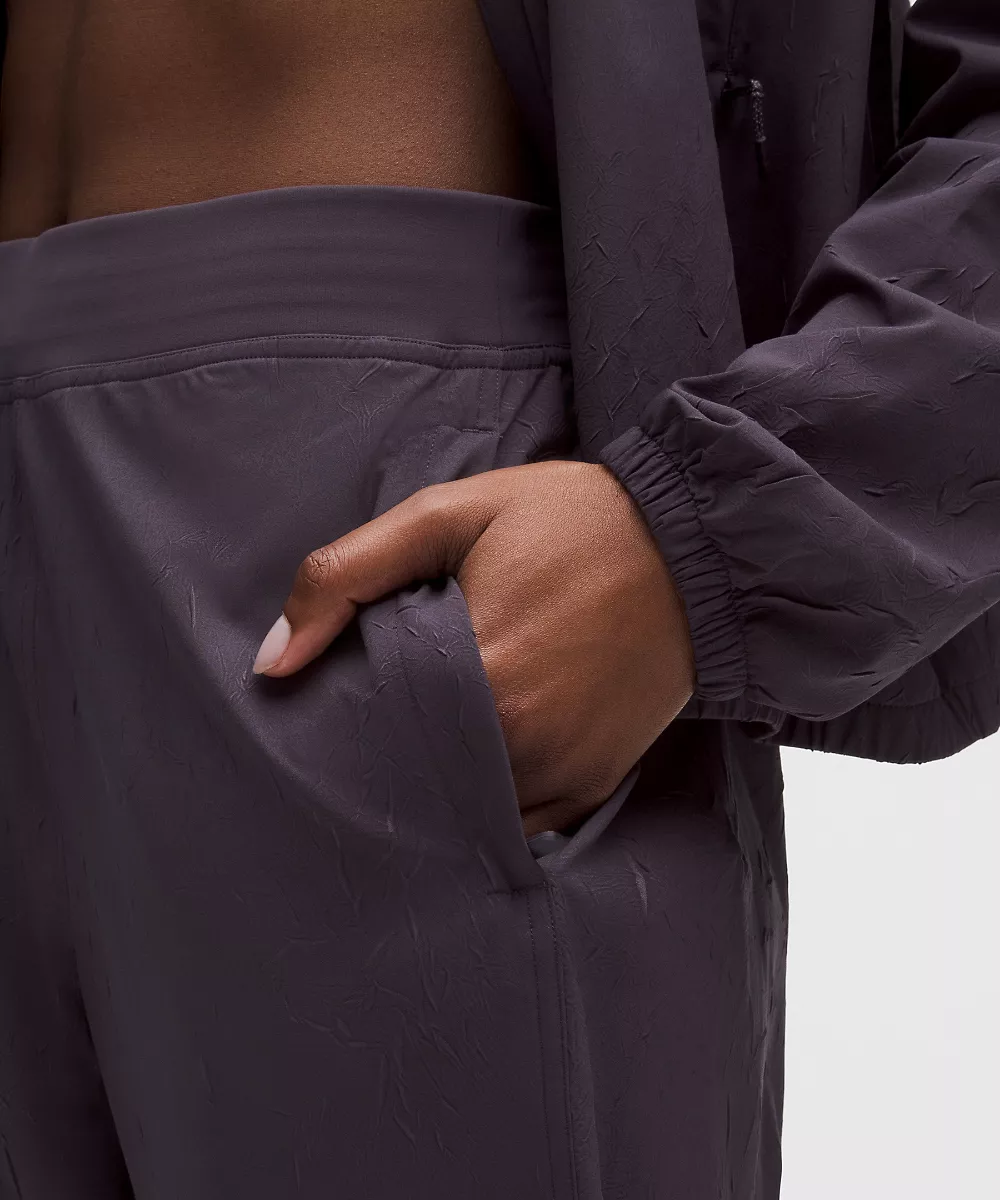 Jogging taille haute Adapted State Regular *Crinkle — Atmospheric Purple, view 5