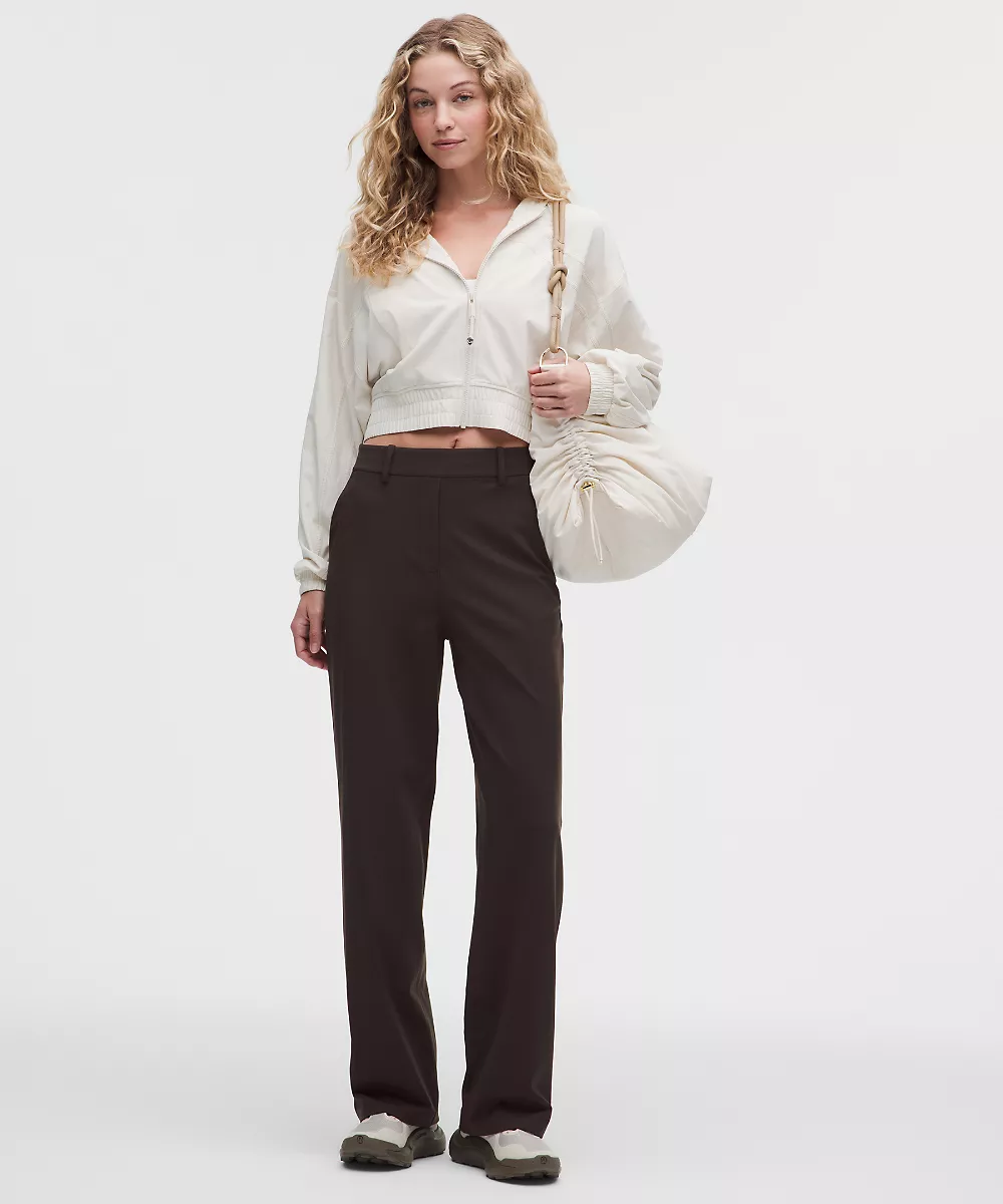 Pantalon Daydrift taille haute jambe droite *Regular — Mahogany Muse, view 1
