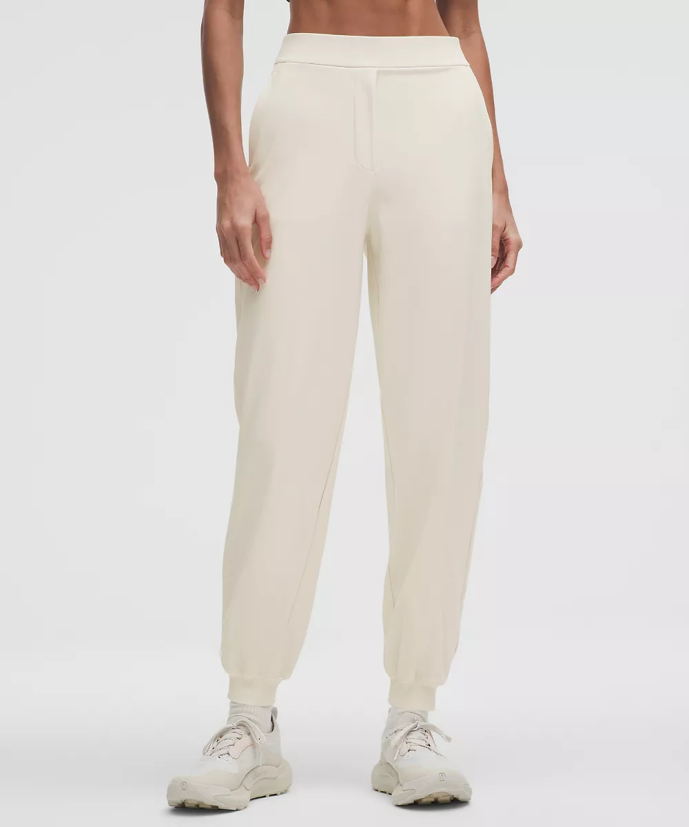 Jogging Daydrift taille haute *Court — Light Ivory, view 2