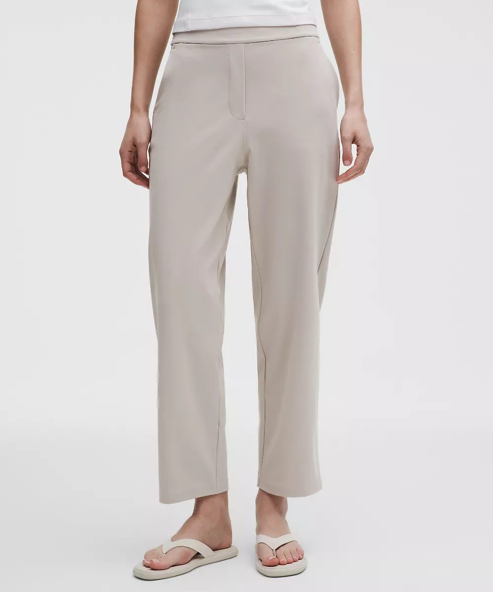 Pantalon Daydrift taille haute fuselé *Grande taille — Downtown Tan, view 2