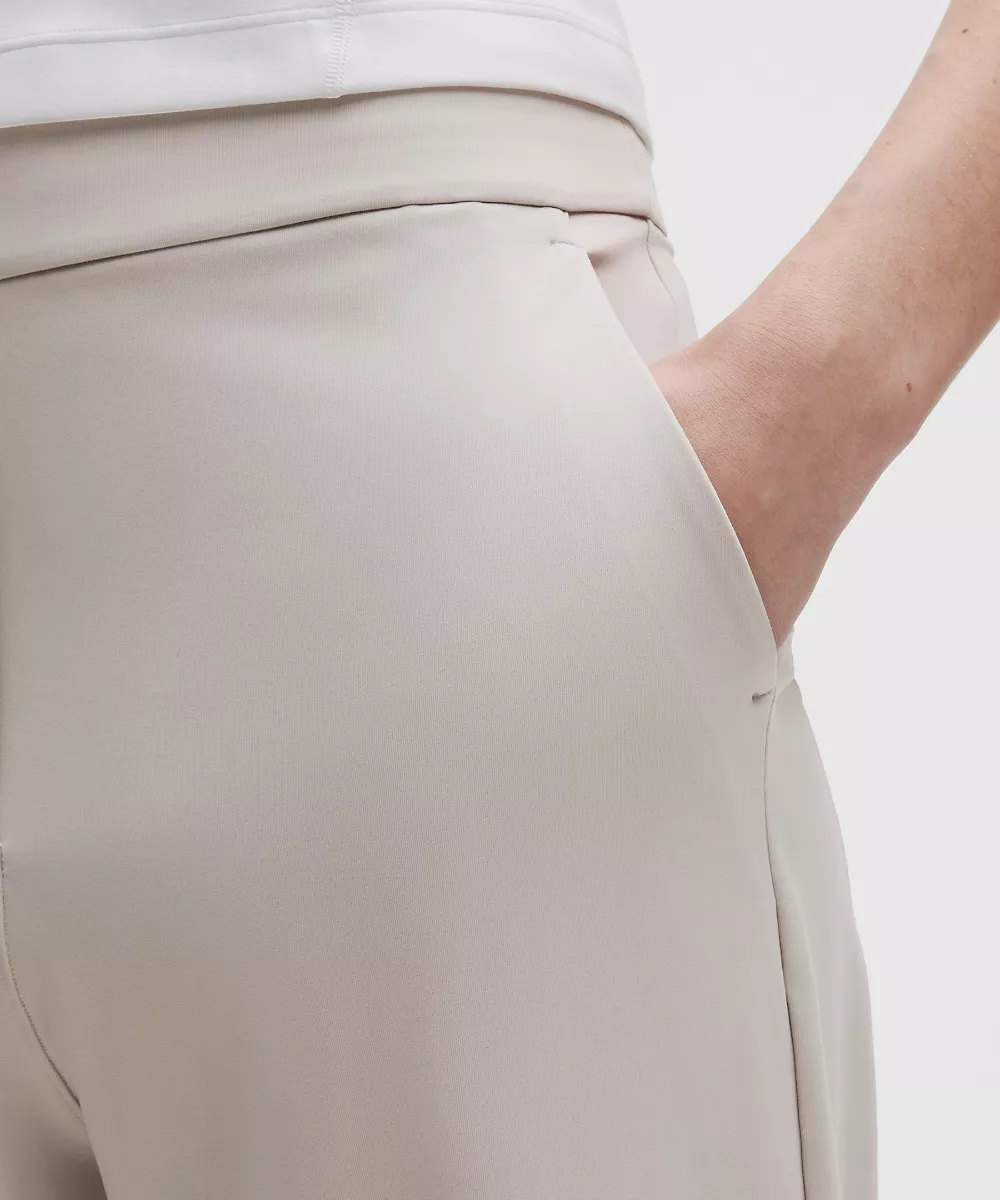 Pantalon Daydrift taille haute fuselé *Grande taille — Downtown Tan, view 5