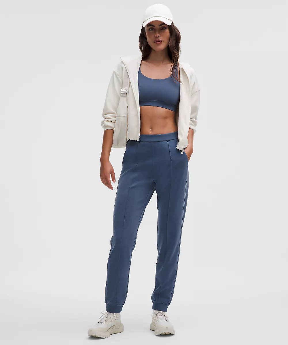 Jogging Softstreme coupe classique taille haute — Blue Twill, view 1