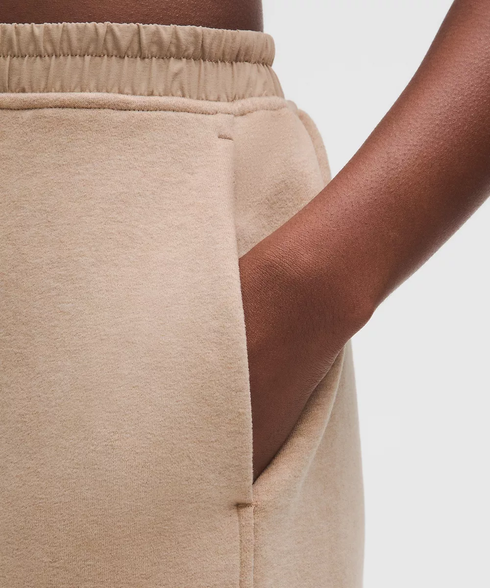 Loungeful pantalon de survêtement coupe classique taille haute — Heathered Nutmeg, view 5
