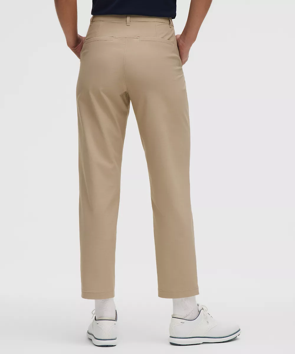 Pantalon de golf en twill extensible Regular *Logo cousu — Wacky Khaki, view 3