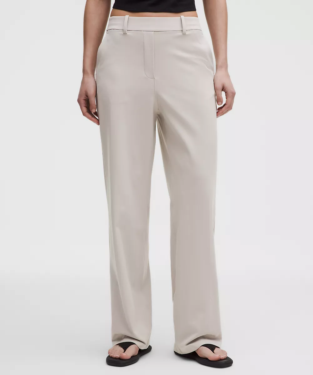 Pantalon Daydrift taille haute jambe droite *Regular — Downtown Tan, view 2