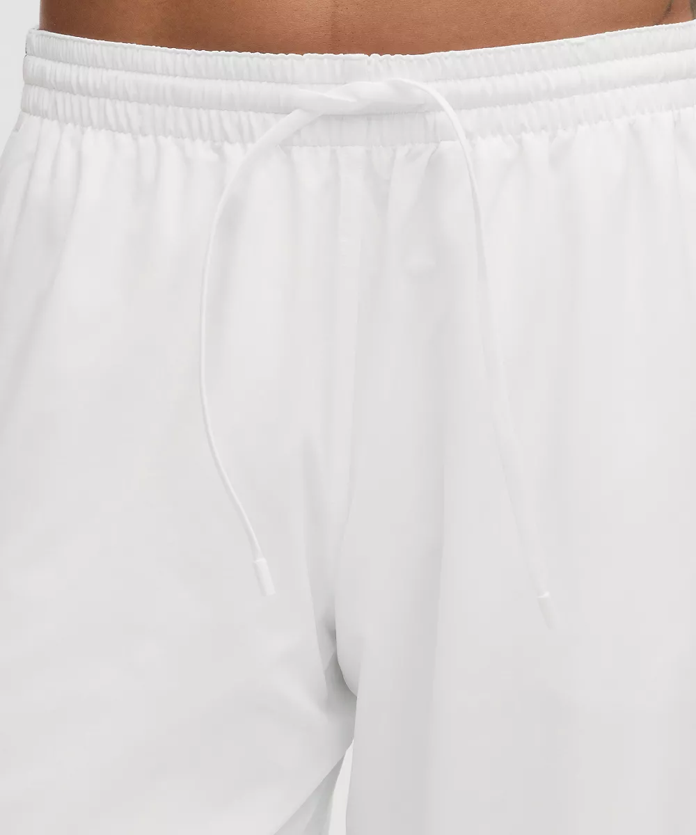 Pantalon de survêtement Court Rival jambe large Regular *Logo brodé — White/Club Blue, view 4