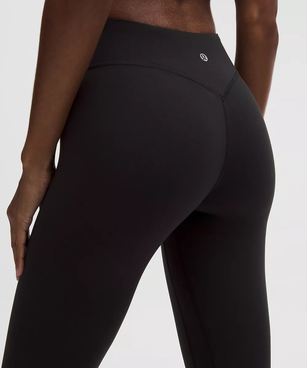 lululemon Align No Line™ legging taille haute torsadé 25" — Black, view 5