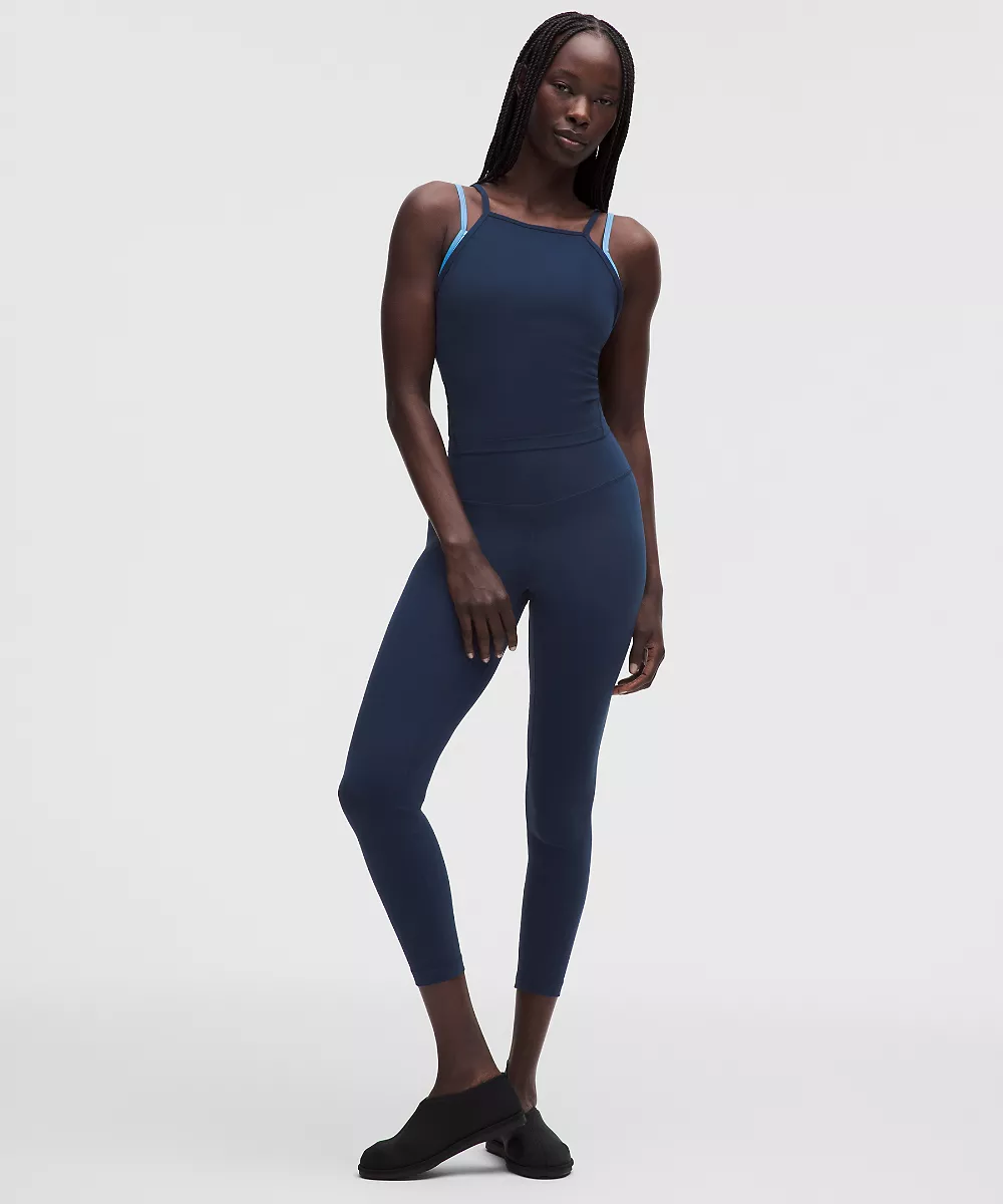 lululemon Align™ pantalon taille super-haute 25" *Trim — Club Blue/Ocean Wave, view 1