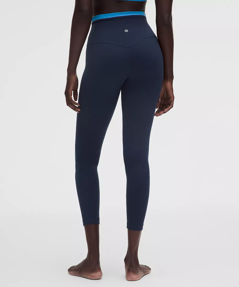 lululemon Align™ pantalon taille super-haute 25" *Trim — Club Blue/Ocean Wave, view 3