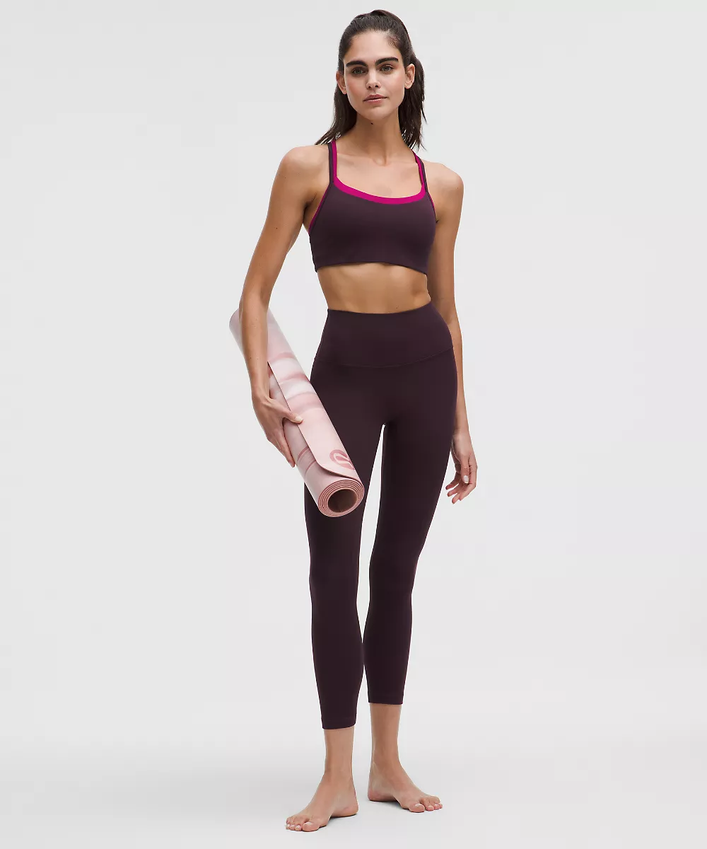 lululemon Align No Line™ pantalon taille haute 25" — Black Plum, view 1