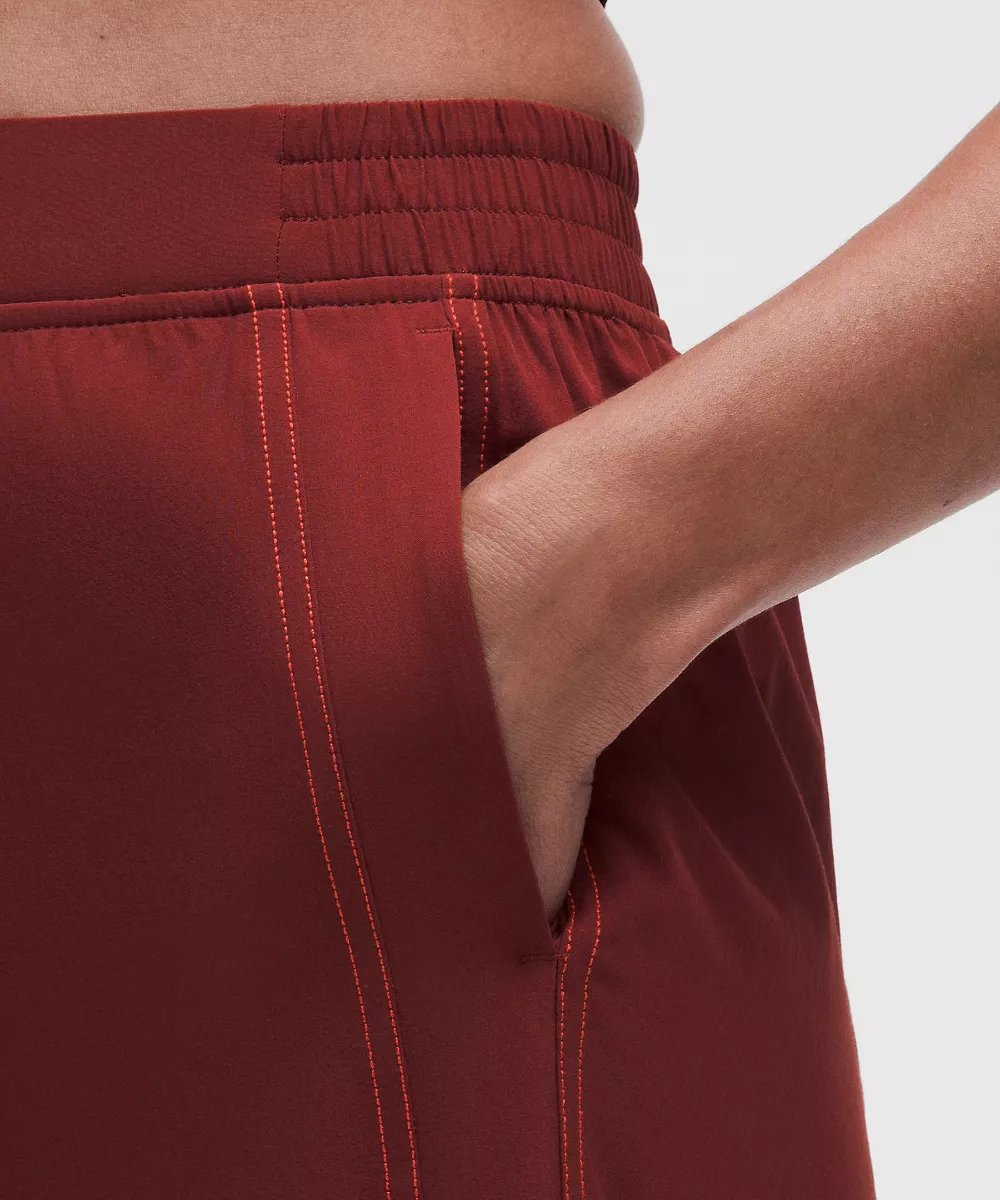 Jogging Define High-Rise Swift *Regular — Cranberry Charm/Cherry Ember, view 5