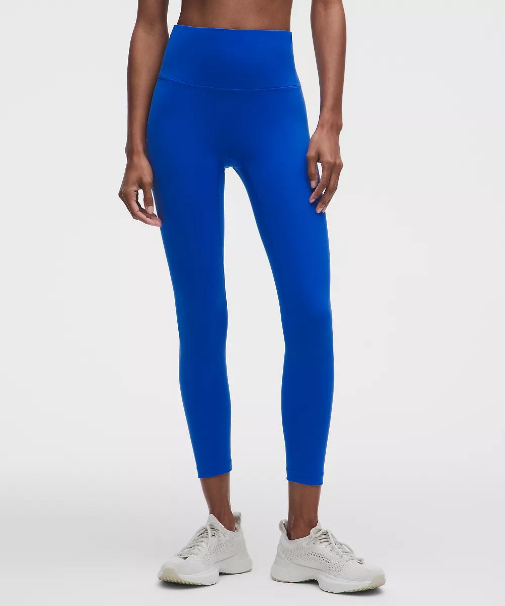 Legging taille haute sans démarcation Wunder Train 25" — Beach Ball Blue, view 2