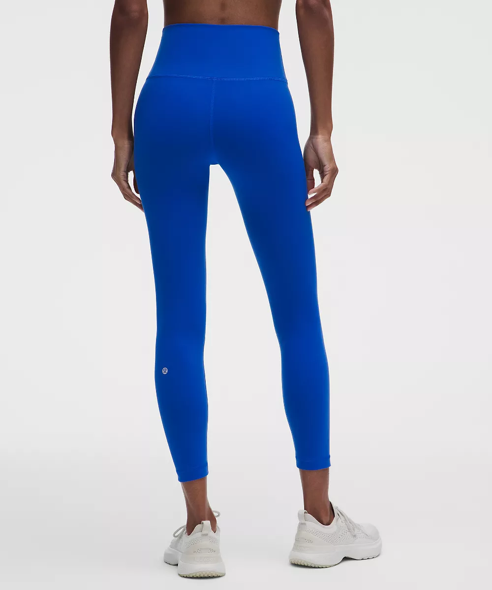Legging taille haute sans démarcation Wunder Train 25" — Beach Ball Blue, view 3