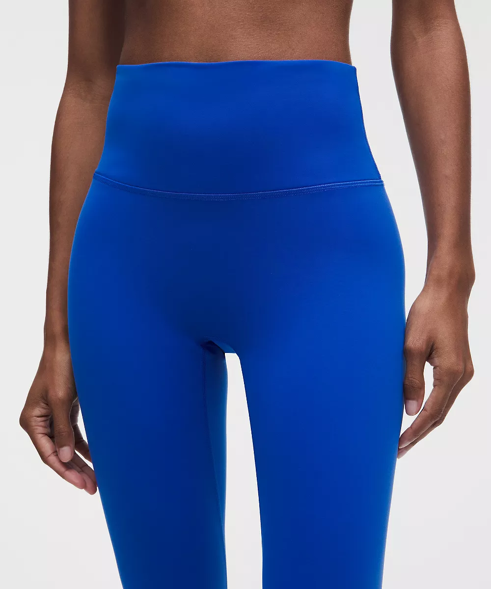 Legging taille haute sans démarcation Wunder Train 25" — Beach Ball Blue, view 5