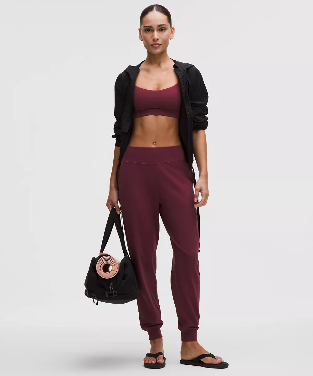 lululemon Align™ jogging taille haute *Tall — Burgundy Bay, view 1