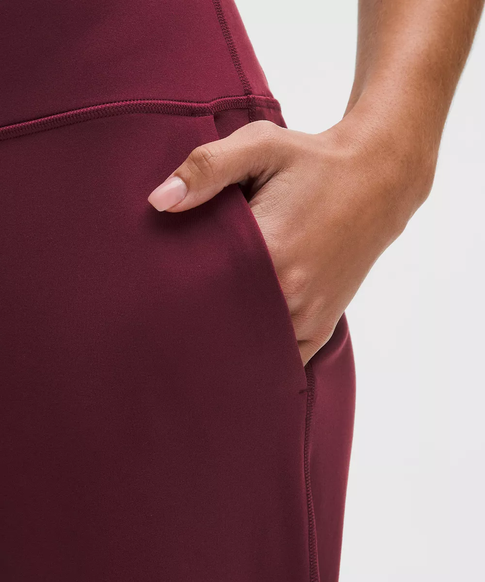 lululemon Align™ jogging taille haute *Tall — Burgundy Bay, view 4