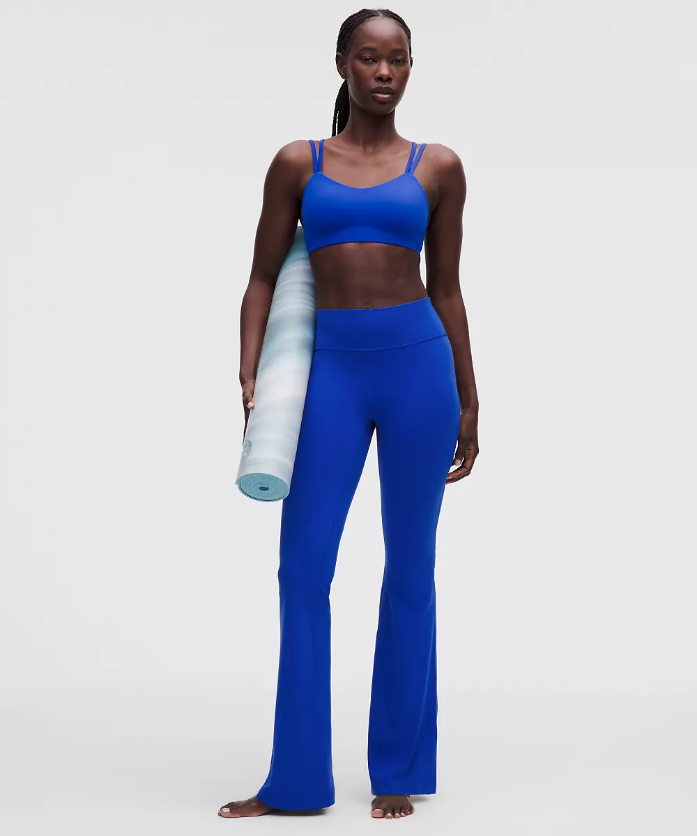 Groove Nulu pantalon taille haute évasé *Short — Beach Ball Blue, view 1