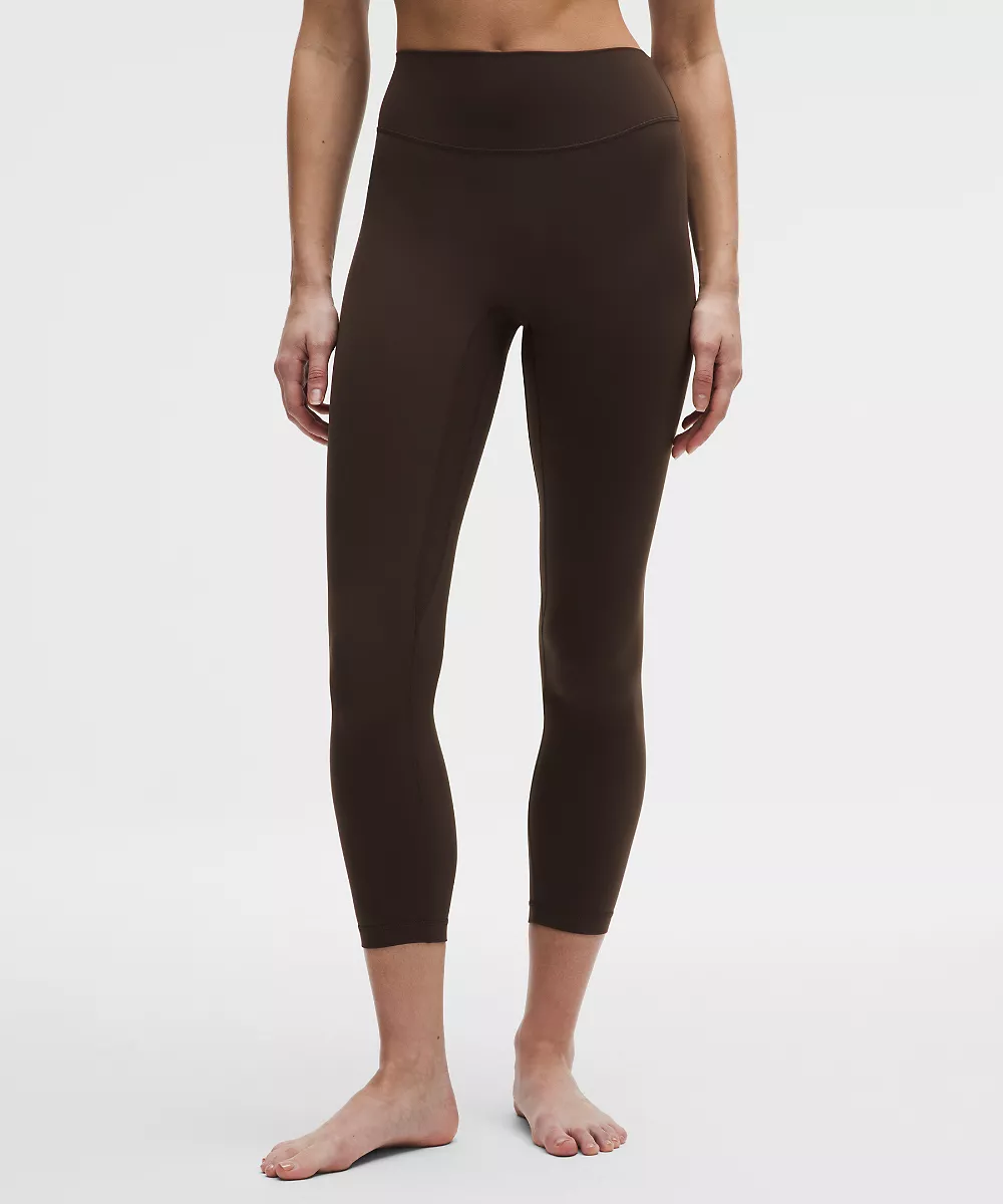 lululemon Align No Line™ legging taille haute torsadé 25" — Walnut Crunch, view 2
