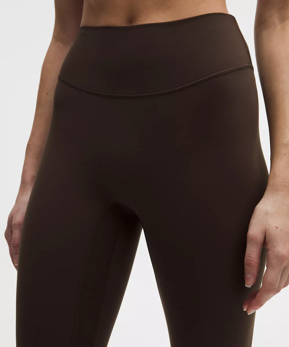 lululemon Align No Line™ legging taille haute torsadé 25" — Walnut Crunch, view 4