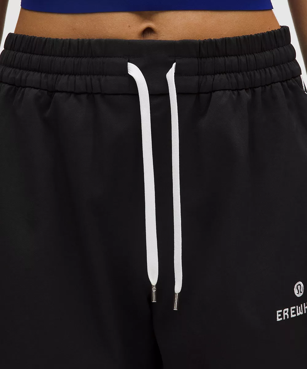 Pantalon de survêtement taille haute Brentwood *Erewhon — Black, view 5