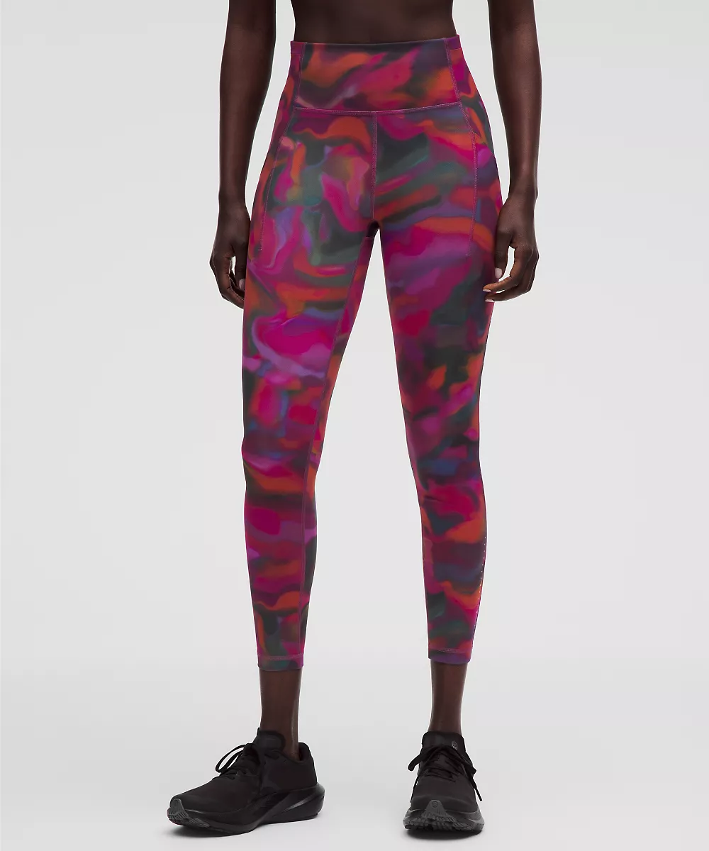 Legging Swift Speed taille haute 25" *Updated — Blend Glow Multi, view 2