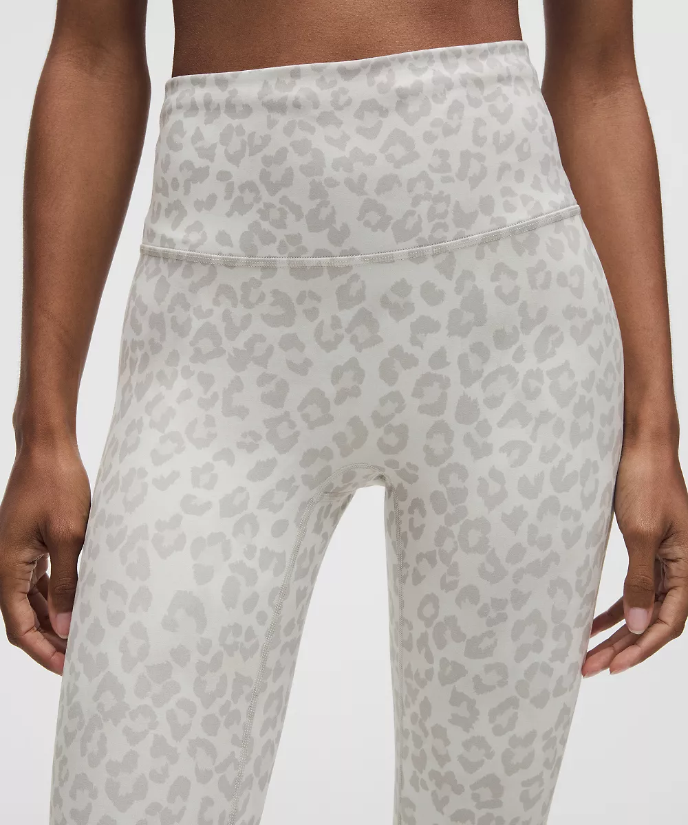 Legging taille haute sans démarcation Wunder Train 25" — True Leopard White Multi, view 5