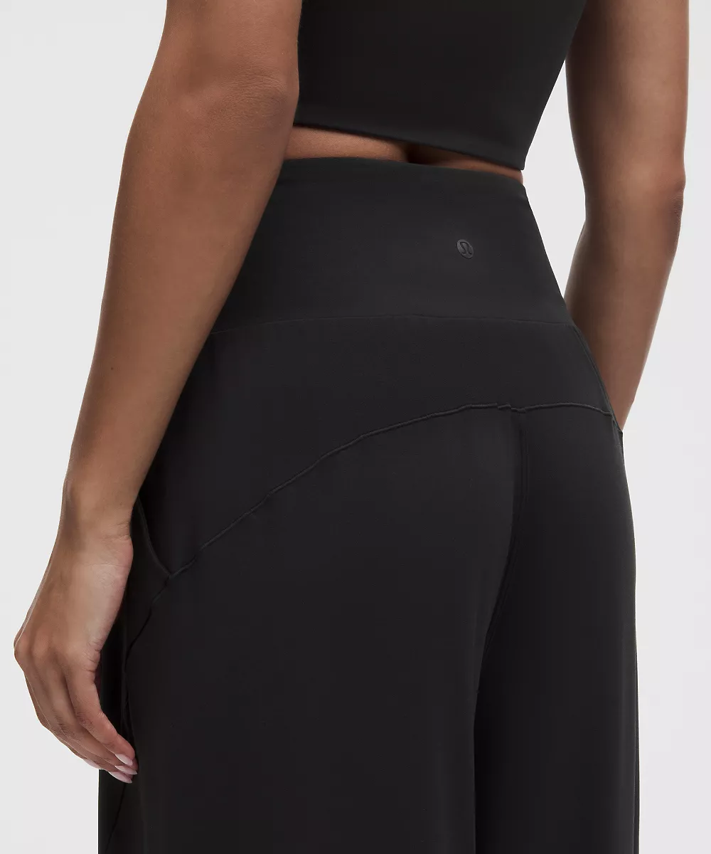 Pantalon fluide Nulu à ourlet resserré — Black, view 5