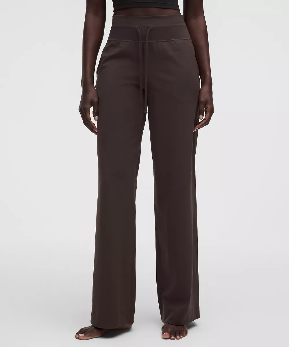 Groove pantalon taille haute jambe large *Regular — Mahogany Muse, view 2