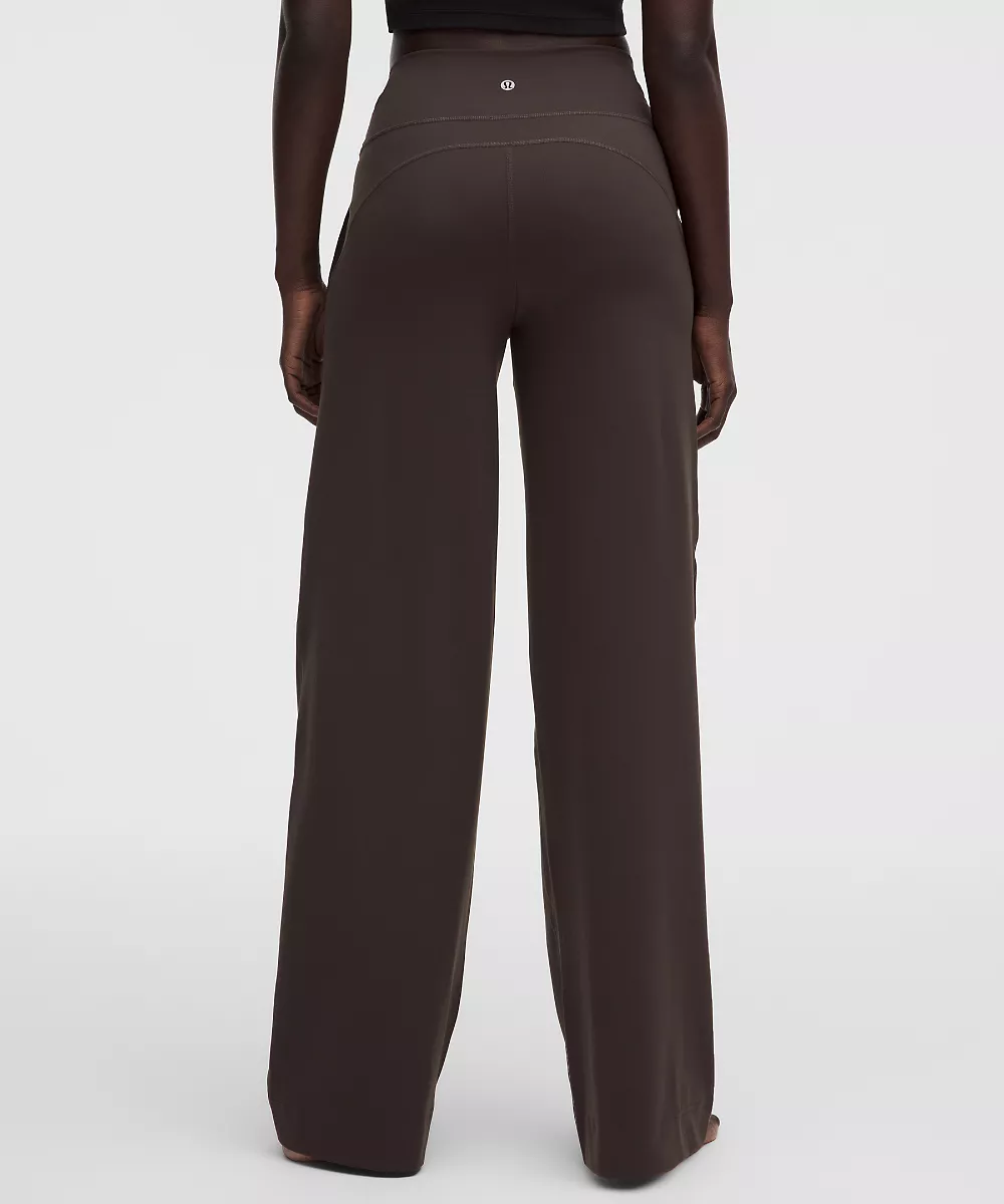 Groove pantalon taille haute jambe large *Regular — Mahogany Muse, view 3