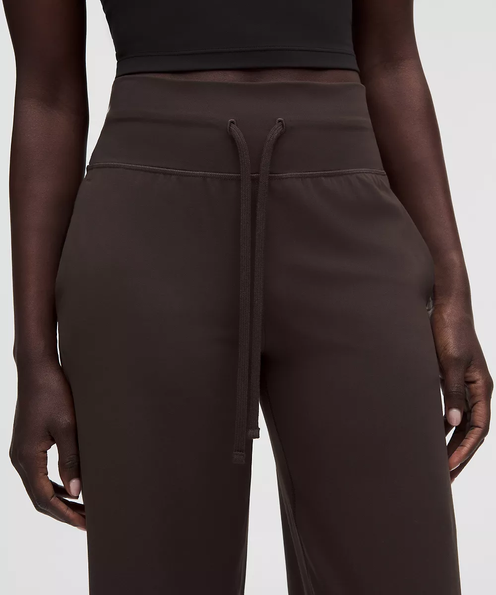 Groove pantalon taille haute jambe large *Regular — Mahogany Muse, view 4