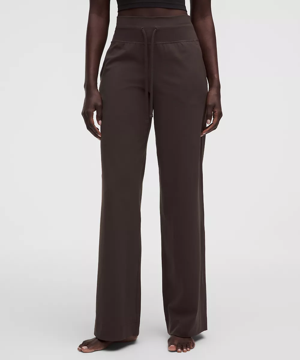 Groove pantalon taille haute jambe large *Short — Mahogany Muse, view 2