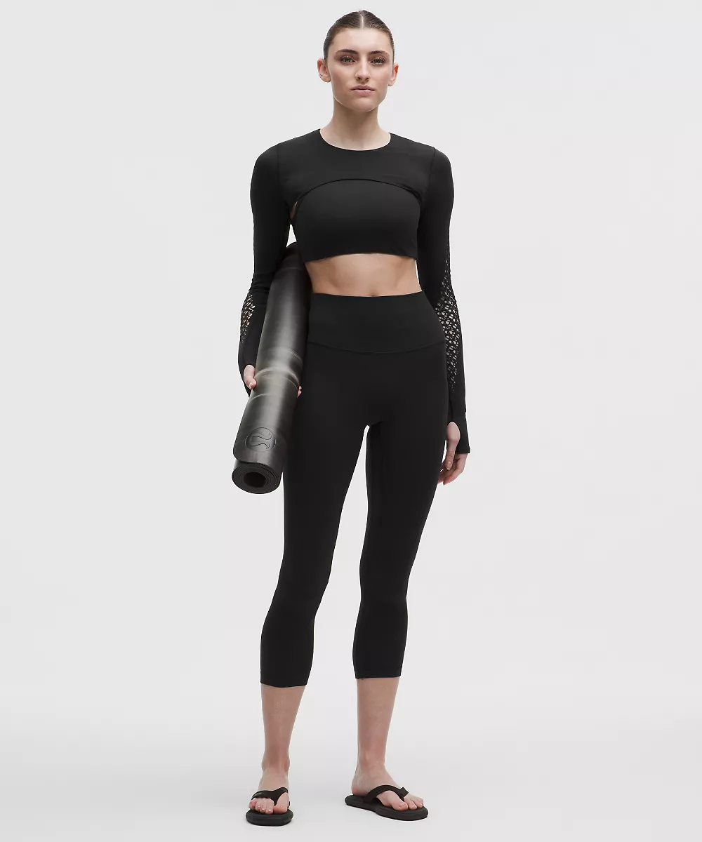 lululemon Align No Line™ corsaire taille haute 23" — Black, view 1