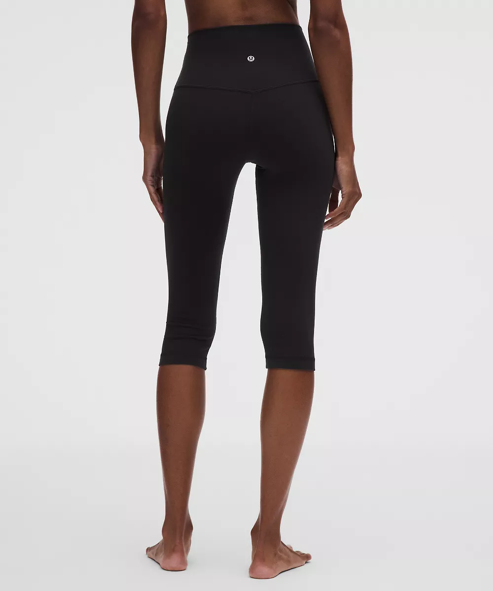 lululemon Align No Line™ corsaire taille haute 17" — Black, view 3