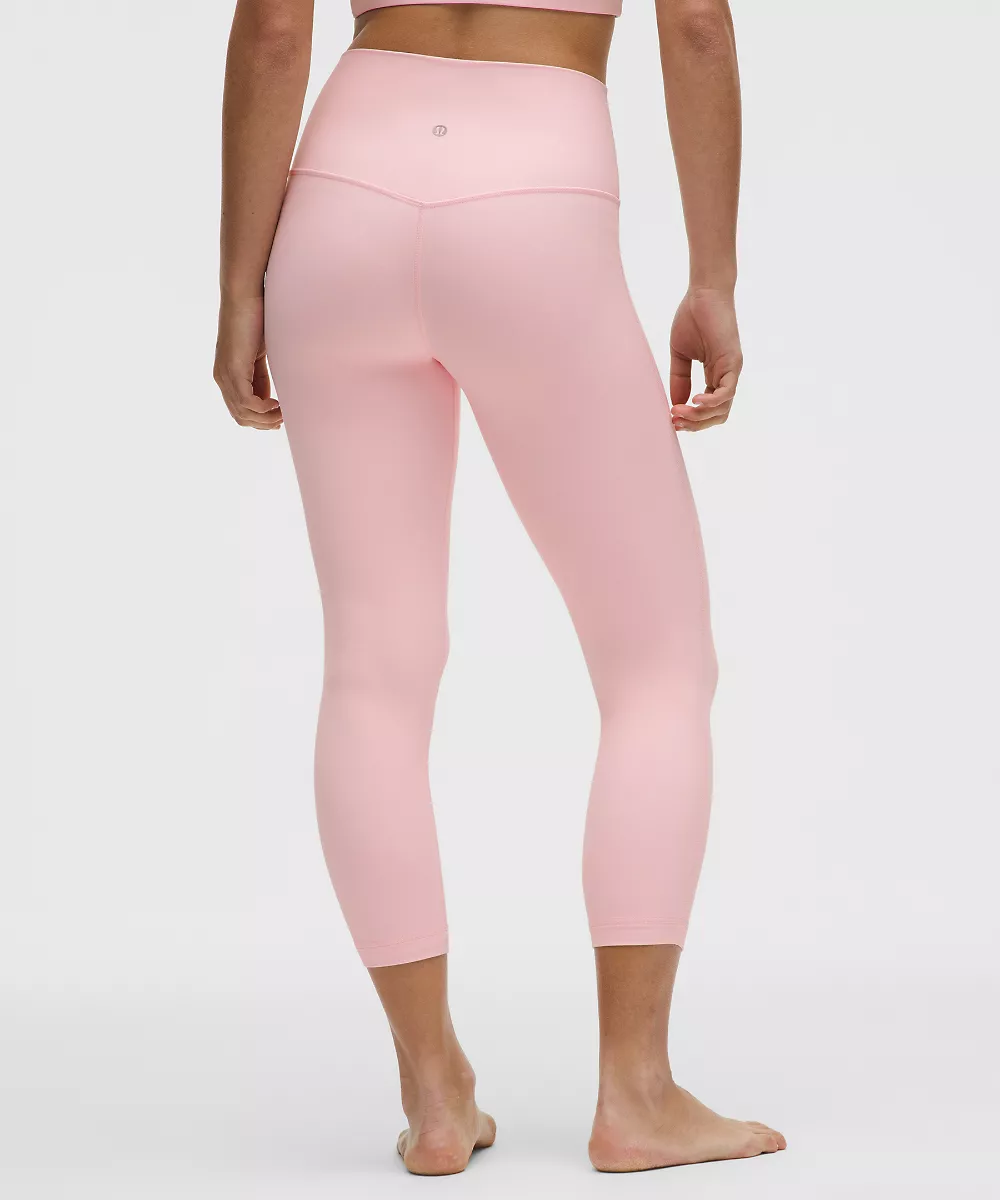 lululemon Align™ corsaire taille haute 23" — Pink Pearl, view 3