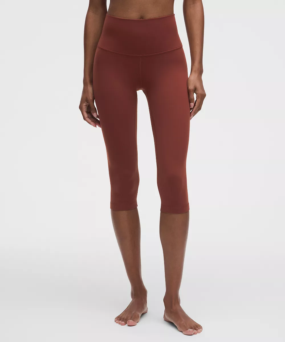 lululemon Align™ corsaire taille haute 17" — Cranberry Charm, view 2