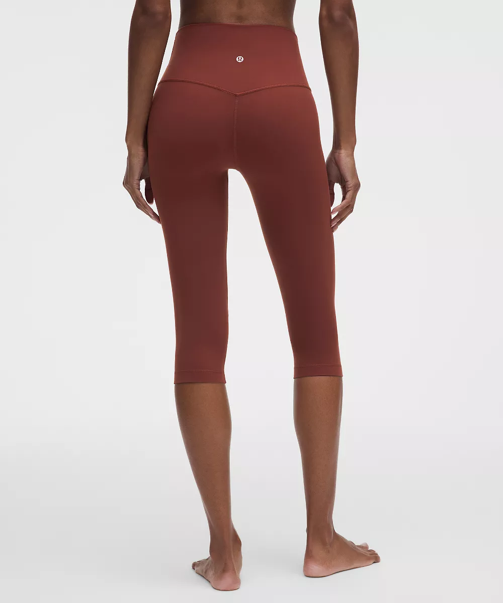 lululemon Align™ corsaire taille haute 17" — Cranberry Charm, view 3