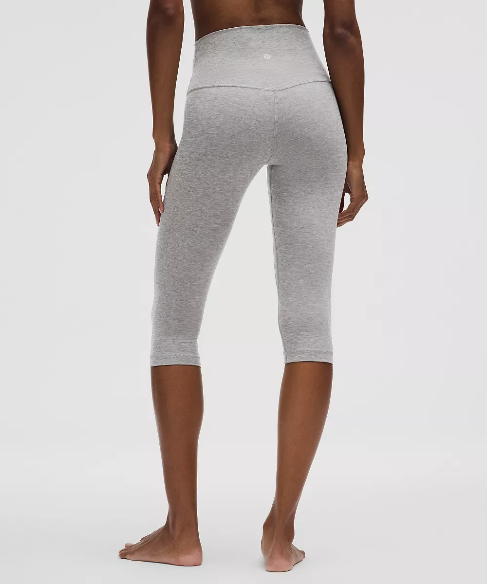 lululemon Align™ corsaire taille haute 17" — Heathered Core Medium Grey, view 3