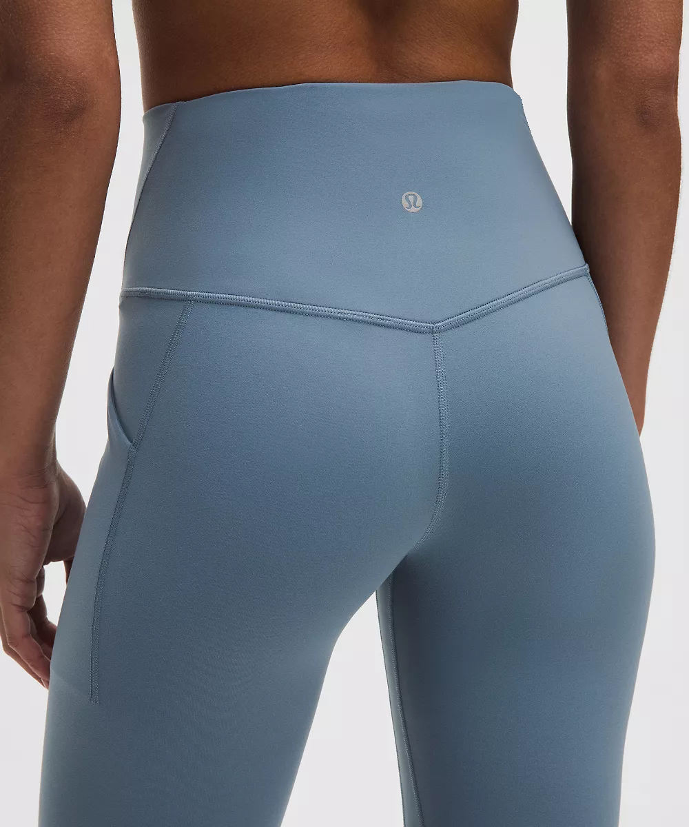 lululemon Align™ corsaire taille haute à poches 23" — Steel Blue, view 5