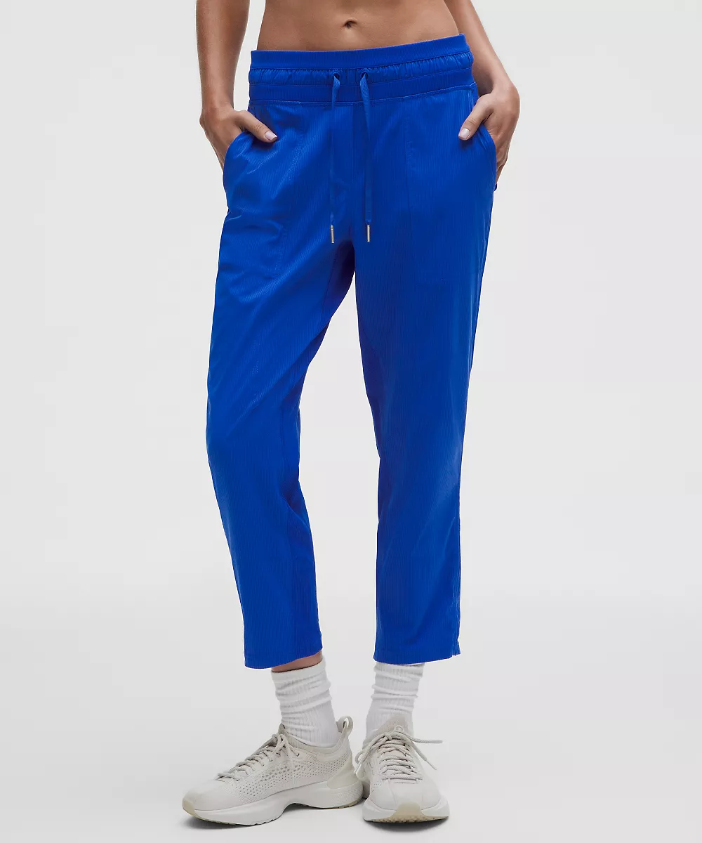Pantalon court Dance Studio taille mi-haute — Beach Ball Blue, view 2