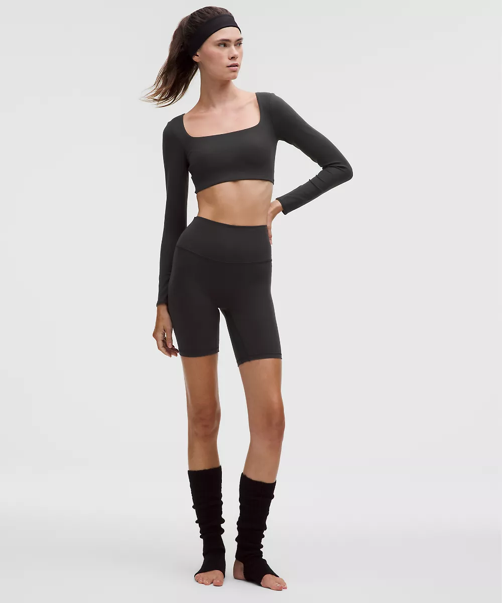 lululemon Align™ short taille haute 8" — Black, view 1