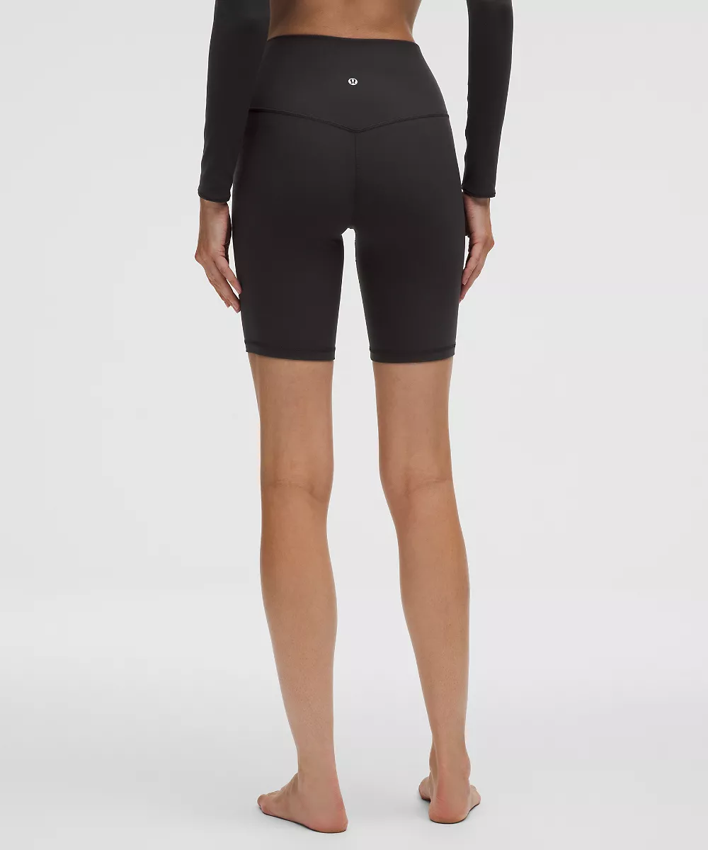 lululemon Align™ short taille haute 8" — Black, view 3