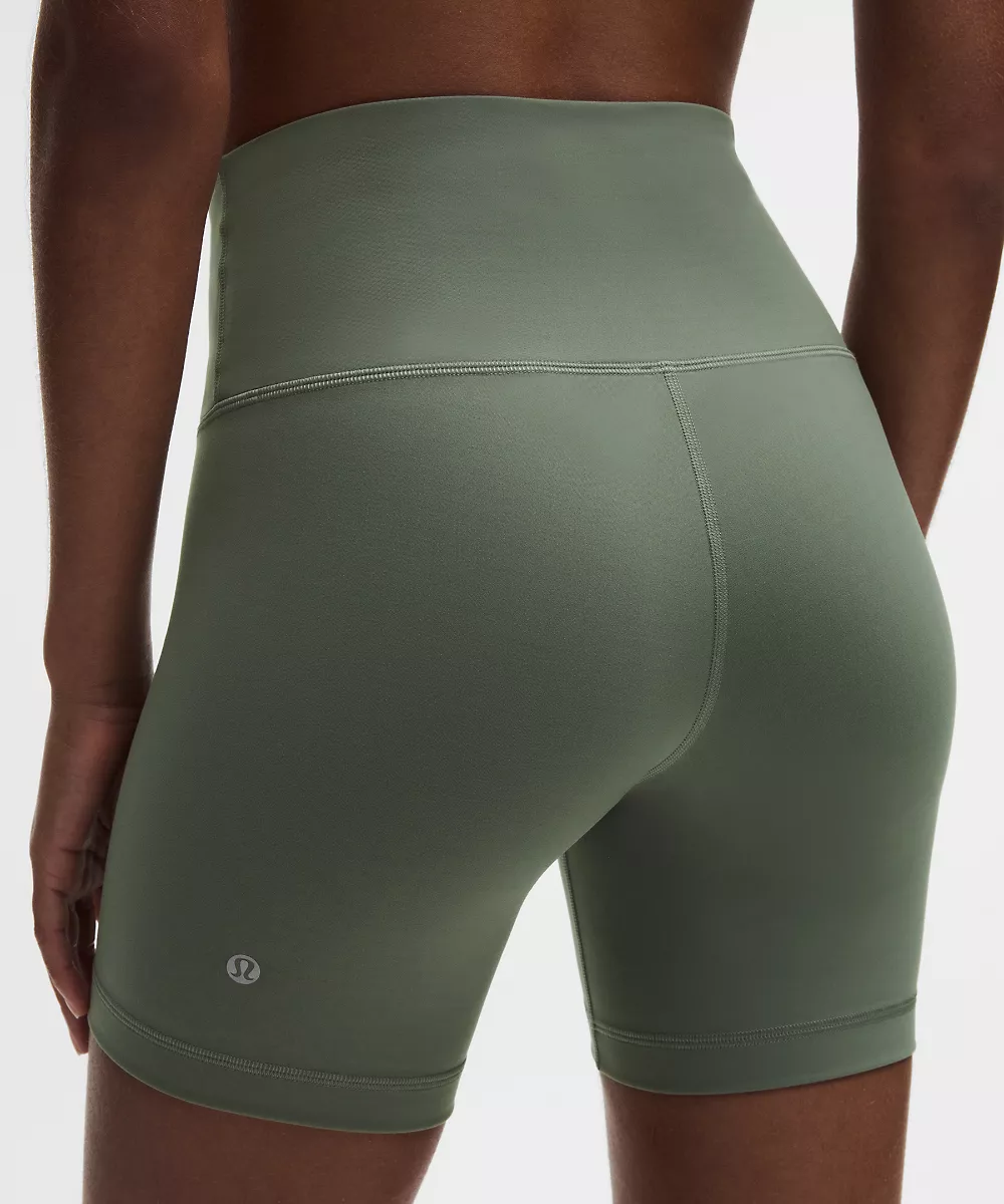 Short taille haute Wunder Train 6" — Willow Leaf, view 5