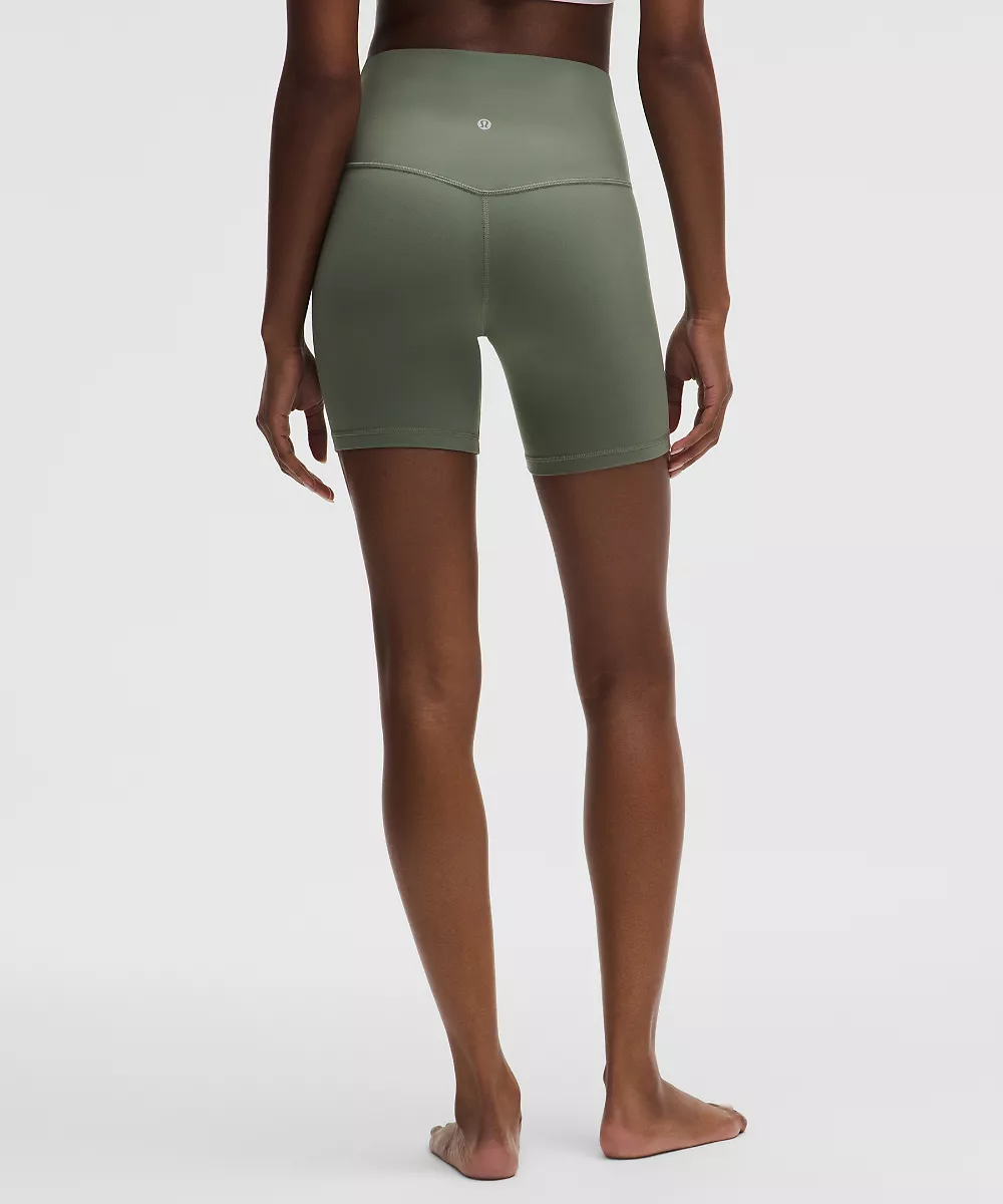 lululemon Align™ short taille haute 6" — Willow Leaf, view 3