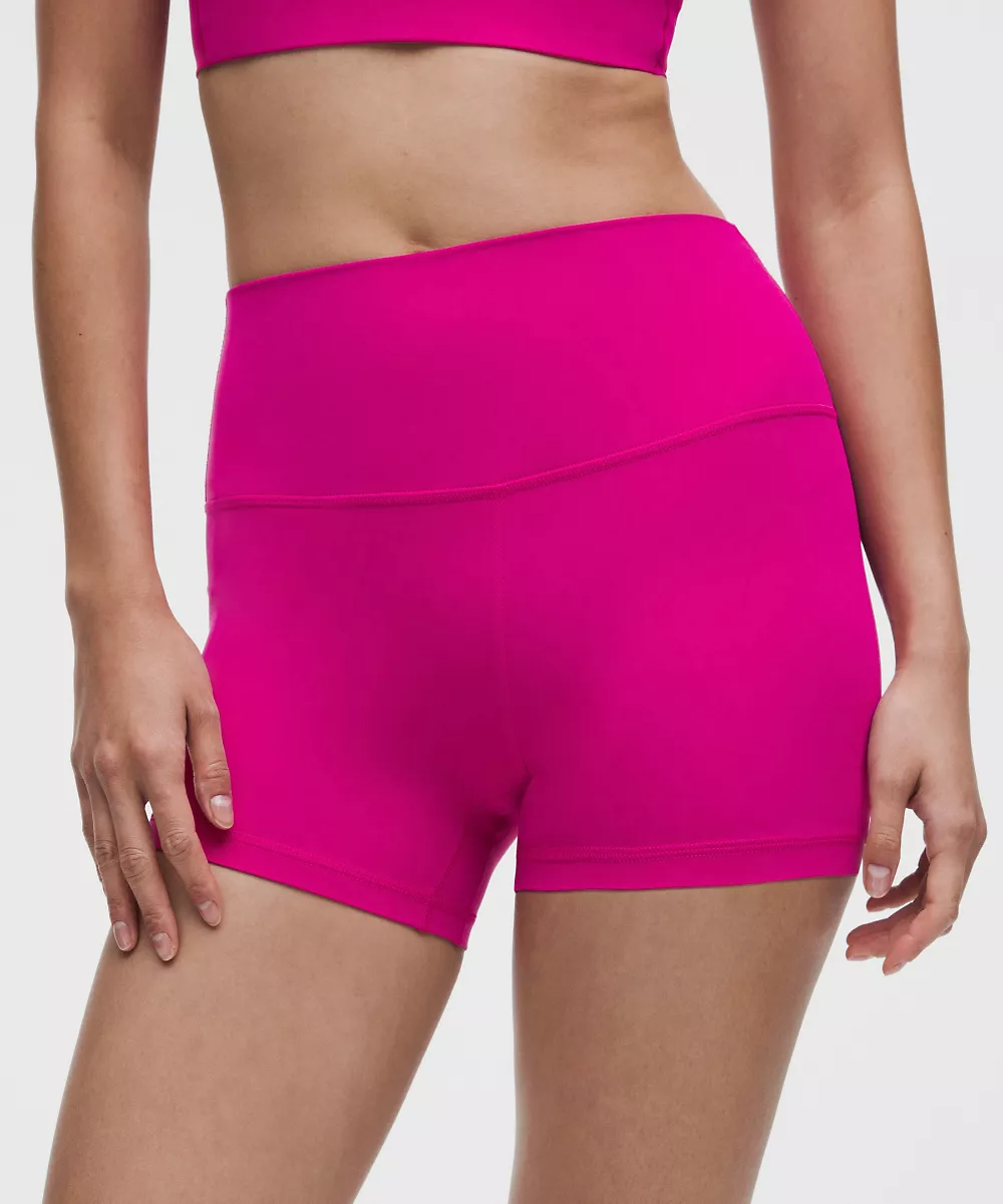 lululemon Align™ short taille haute 4" — Pink Flare, view 4